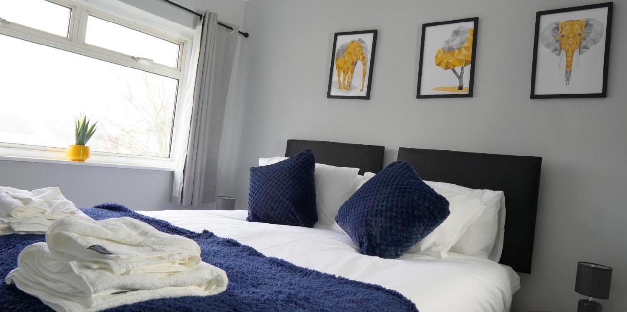 Portobello House - Four Bedroom House Perfect For Contractors - Sleeps 6 - Free Parking Wolverhampton Exterior foto